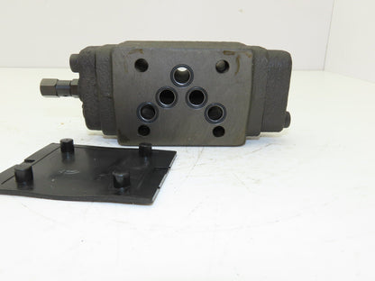 Nachi OCY-G03-B-X-J51 Hydraulic Modular Flow Regulator with Check Valve