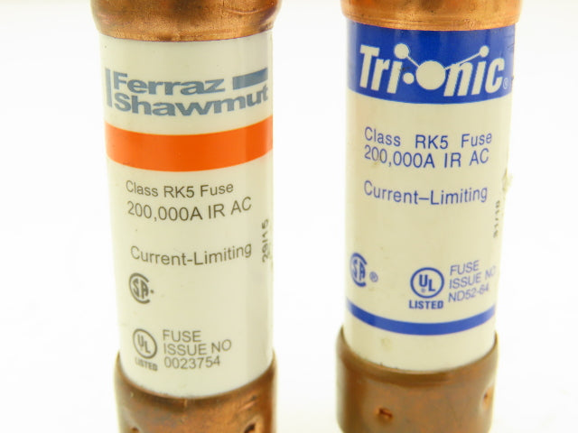 Ferraz Shawmut TR60R Tri-Onic Dual Element Time Delay Fuse 60A 250VAC Lot of 7