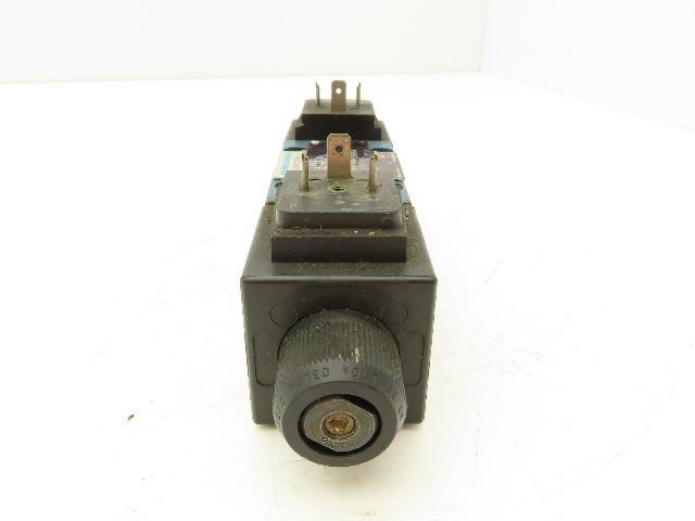 Rexroth 4WE6J60/EW110N9K4 Hydraulic Directional Valve Dual  Solenoid 110V