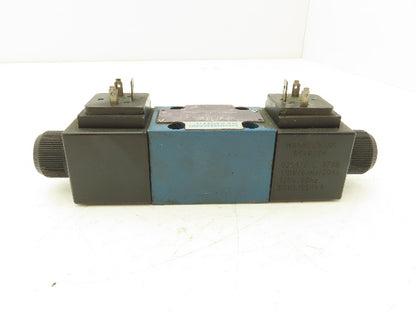 Rexroth 4WE6J60/EW110N9K4 Hydraulic Directional Valve Dual  Solenoid 110V