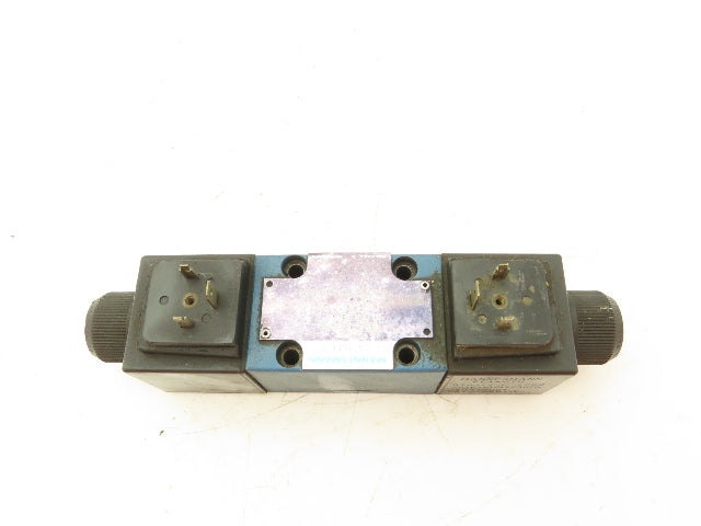 Rexroth 4WE6J60/EW110N9K4 Hydraulic Directional Valve Dual  Solenoid 110V