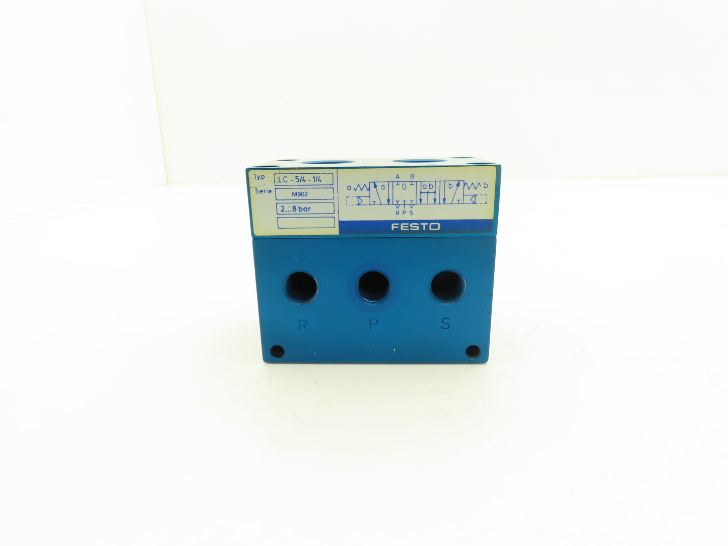 Festo M502 LC-5/4-1/4 Pneumatic Valve Body Block 116psi