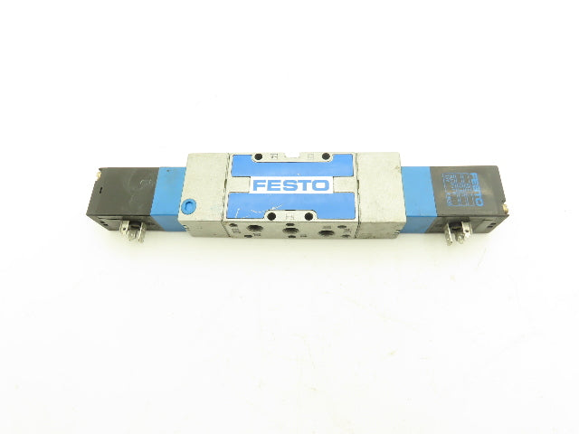 Festo MVH-5/3G-1/8-B 30477 Solenoid Valve 5 Way 3 Position 145 PSI 1/8"NPT NC
