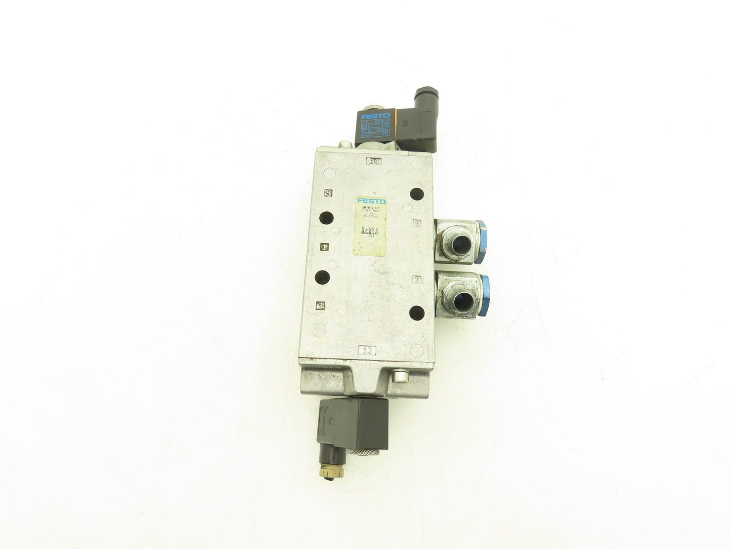 Festo JMFH-5-1/2 10166 Pneumatic Control Valve 5 Way 120 PSI 3/4"NPT 110V