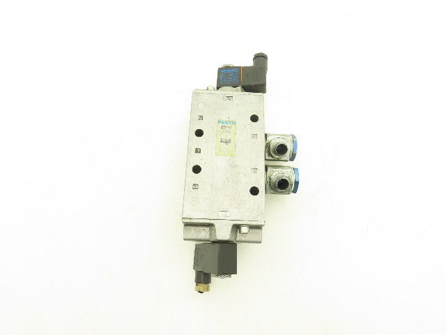 Festo JMFH-5-1/2 10166 Pneumatic Control Valve 5 Way 120 PSI 3/4"NPT 110V