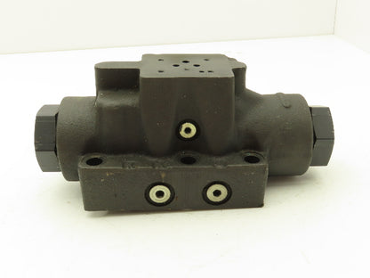 Parker D61VW012B4NYCF5 Pilot Operated Hydraulic Solenoid Valve 3000/1500 PSI