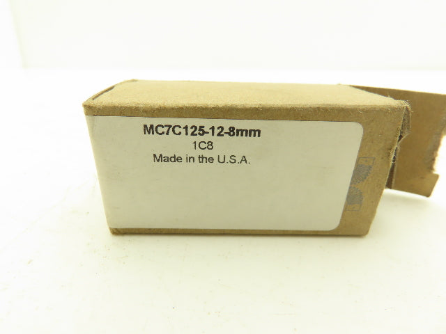 Helical MC7C125-12 Flex Shaft Coupler Flexible Coupling 8mm Bore