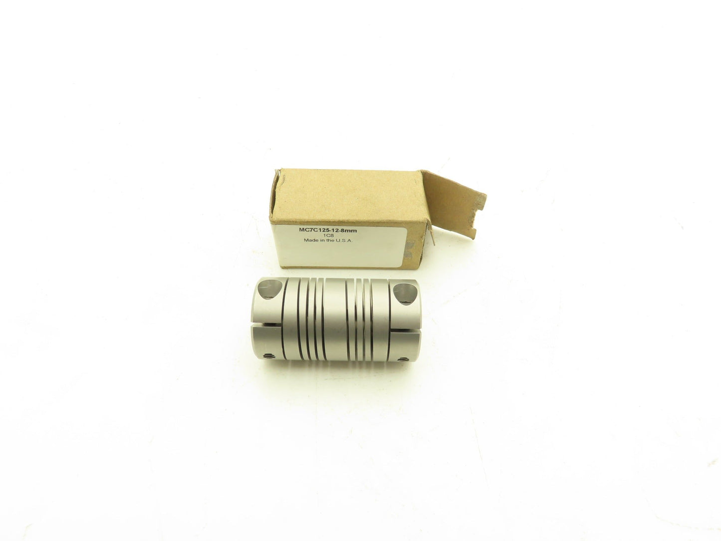 Helical MC7C125-12 Flex Shaft Coupler Flexible Coupling 8mm Bore