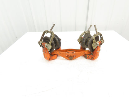 Twin City Monorail 2T-2800-4SR Bridge Crane Hoist Trolley 4" Wheels W-164-F