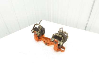 Twin City Monorail 2T-2800-4SR Bridge Crane Hoist Trolley 4" Wheels W-164-F