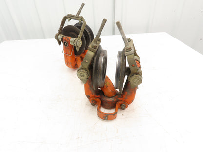 Twin City Monorail 2T-2800-4SR Bridge Crane Hoist Trolley 4" Wheels W-164-F