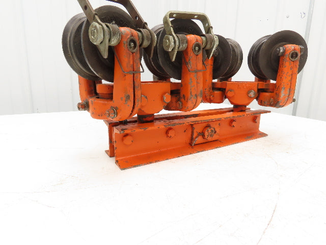 Twin City Monorail Bridge Crane End Truck Trolley 4" Wheels W-164-F