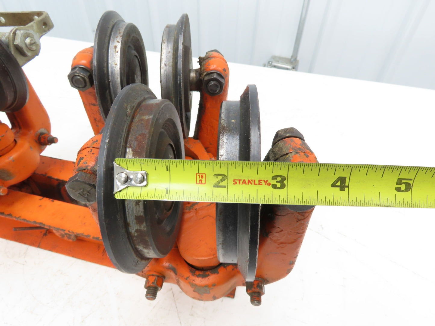 Twin City Monorail Bridge Crane End Truck Trolley 4" Wheels W-164-F