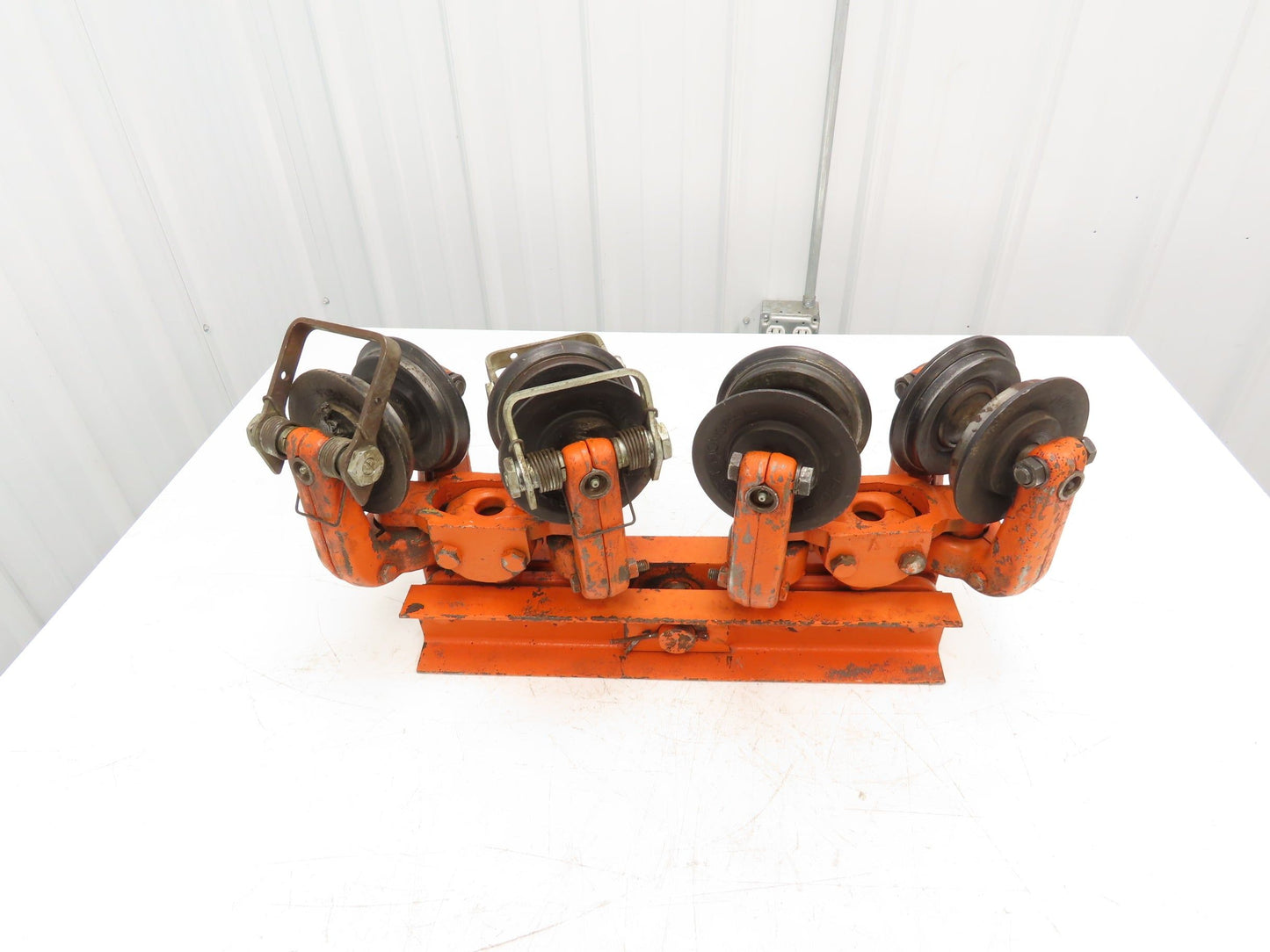 Twin City Monorail Bridge Crane End Truck Trolley 4" Wheels W-164-F