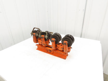 Twin City Monorail Bridge Crane End Truck Trolley 4" Wheels W-164-F