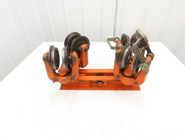 Twin City Monorail Bridge Crane End Truck Trolley 4" Wheels W-164-F