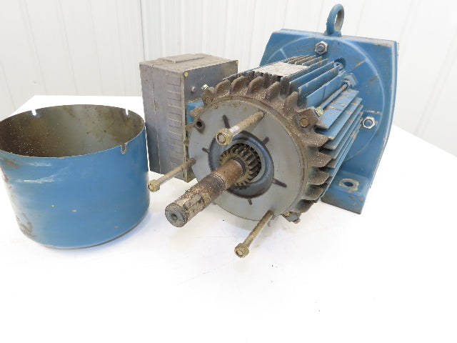 Sew Eurodrive R87 DV100L4/BMG Inline Gearmotor 3kw 277/480V 63.68:1 Ratio 27rpm