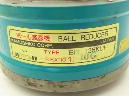 Kamo Seiko BR 125KUH Ball Type Gearhead 10:1 Inline Reducer 16mm x 30mm