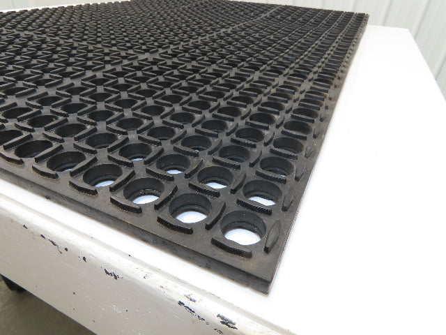 NoTrax 543S0035BL Mat 3x5' Black Anti-Fatigue Drainage