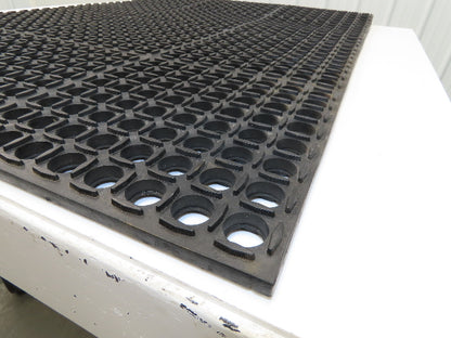 NoTrax 543S0035BL Mat 3x5' Black Anti-Fatigue Drainage