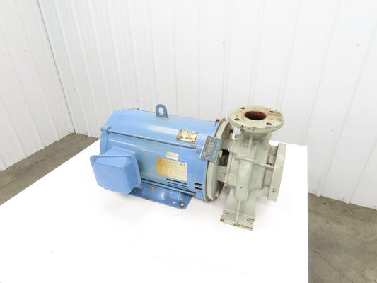 Scot Model 57 Cast Iron Centrifugal Pump 4x3" Flanged 40Hp 230/460V 3PH 286JM