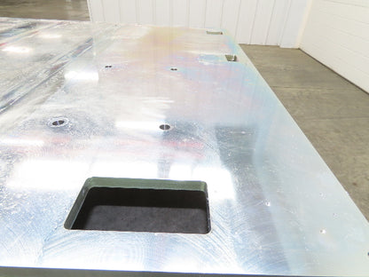 1" Steel Top Machine Base Welding Layout Table Work Bench 64x65" 19"H