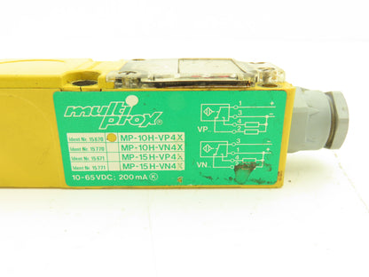 Turck MP-10H-VP4X Proximity Switch Inductive 10-65VDC