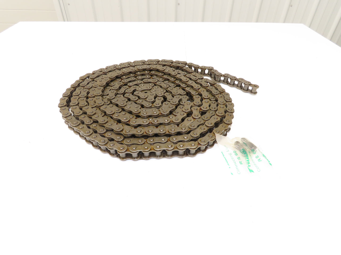 Tsubaki RS60 RIV Riveted Steel Roller Chain #60 3/4" Pitch Single Strand 20Ft