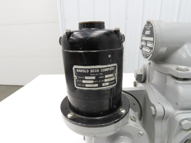 Beck R092879-01-01 Electric Rotary Valve Actuator Damper Drive 330° 3-10 Second