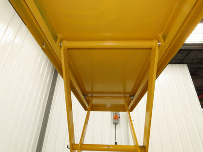 Vestil CART-1000-LD Hydraulic Elevating Lift Cart 1000Lbs 12V DC Powered