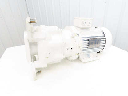 Egger Turo T51-80 VF6 Vortex Slurry Pump Recessed Impeller Metric Flange 4Hp 3PH