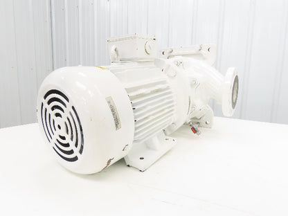 Egger Turo T51-80 VF6 Vortex Slurry Pump Recessed Impeller Metric Flange 4Hp 3PH