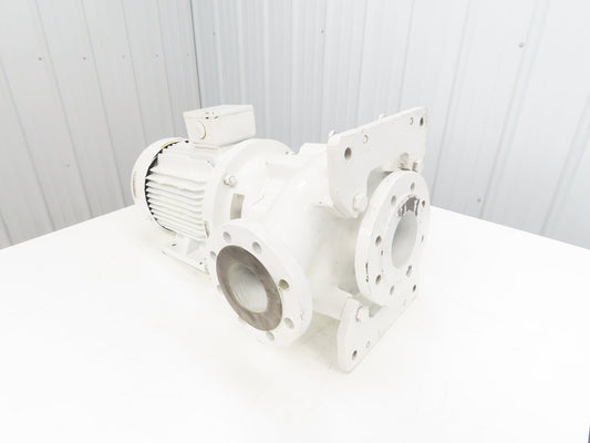 Egger Turo T51-80 VF6 Vortex Slurry Pump Recessed Impeller Metric Flange 4Hp 3PH