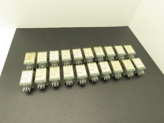 Comat C3-A 30 Relay 10A 380VAC 11-Pin Lot of 20
