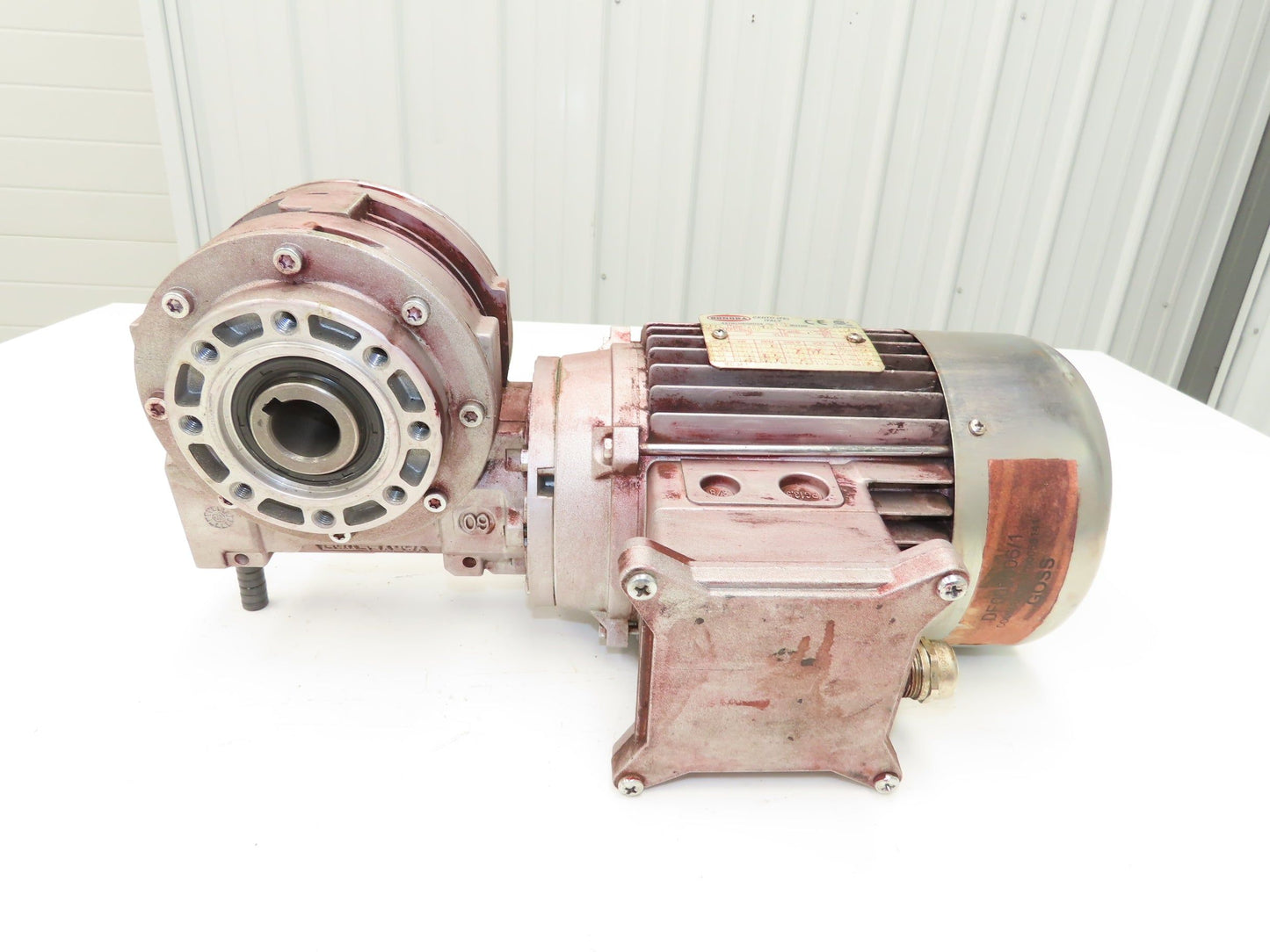 Varvel SRS060401925 Gearmotor 40:1 Ratio 42rpm 3/4Hp 230/460V Hollow Shaft