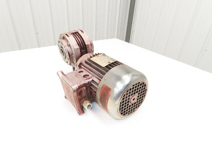 Varvel SRS060401925 Gearmotor 40:1 Ratio 42rpm 3/4Hp 230/460V Hollow Shaft