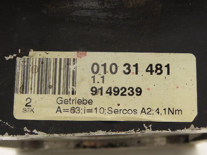 Baugruppe 01031481 Gearbox 10:1 Reducer 100x100mm Hollow Shaft