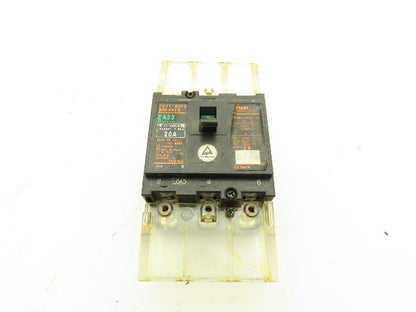 Fuji EA33 Circuit Breaker 20A 460VAC 3-Pole Lot of 9