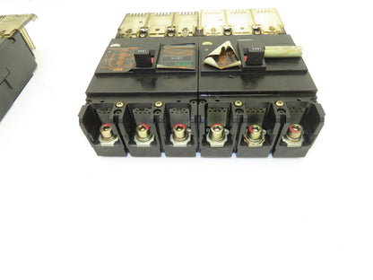 Fuji EA203B Circuit Breaker 150A 125A 550VAC 3-Pole Mixed Lot of 5