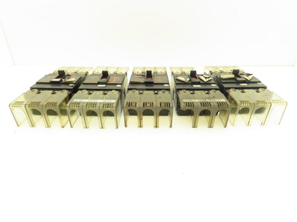 Fuji EA203B Circuit Breaker 150A 125A 550VAC 3-Pole Mixed Lot of 5