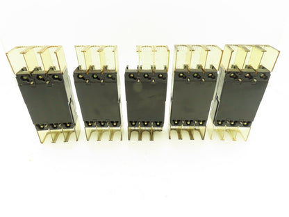 Fuji EA203B Circuit Breaker 150A 125A 550VAC 3-Pole Mixed Lot of 5