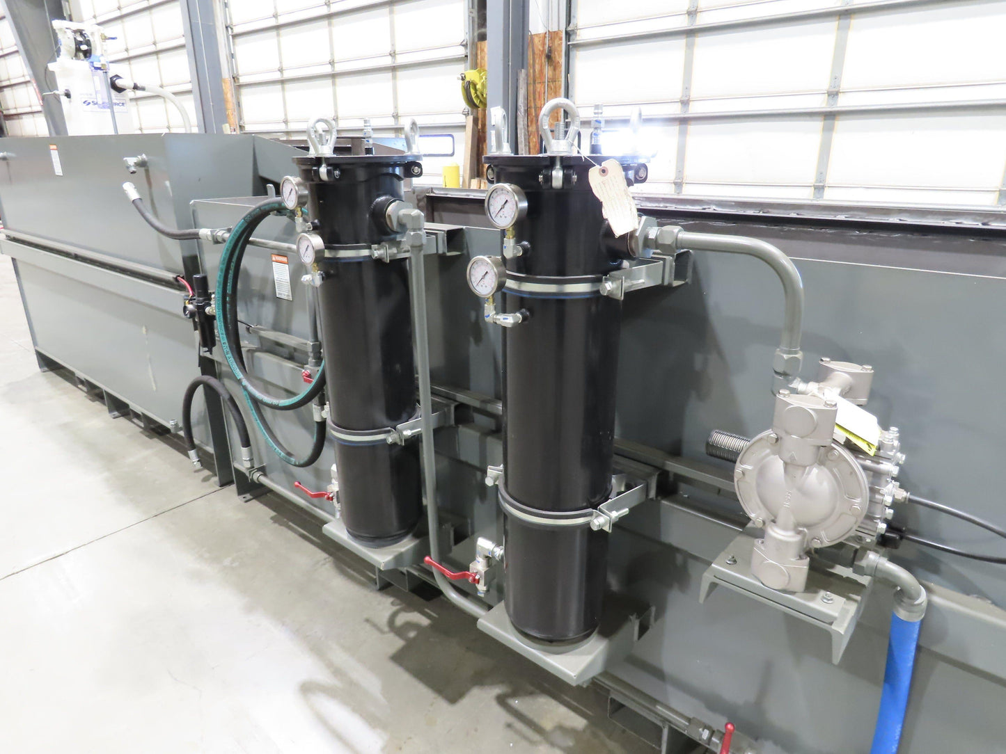 SunCoast STSTO-10 Tramp Oil Separator Coolant Filtration 2 Tank System 2000 Gal