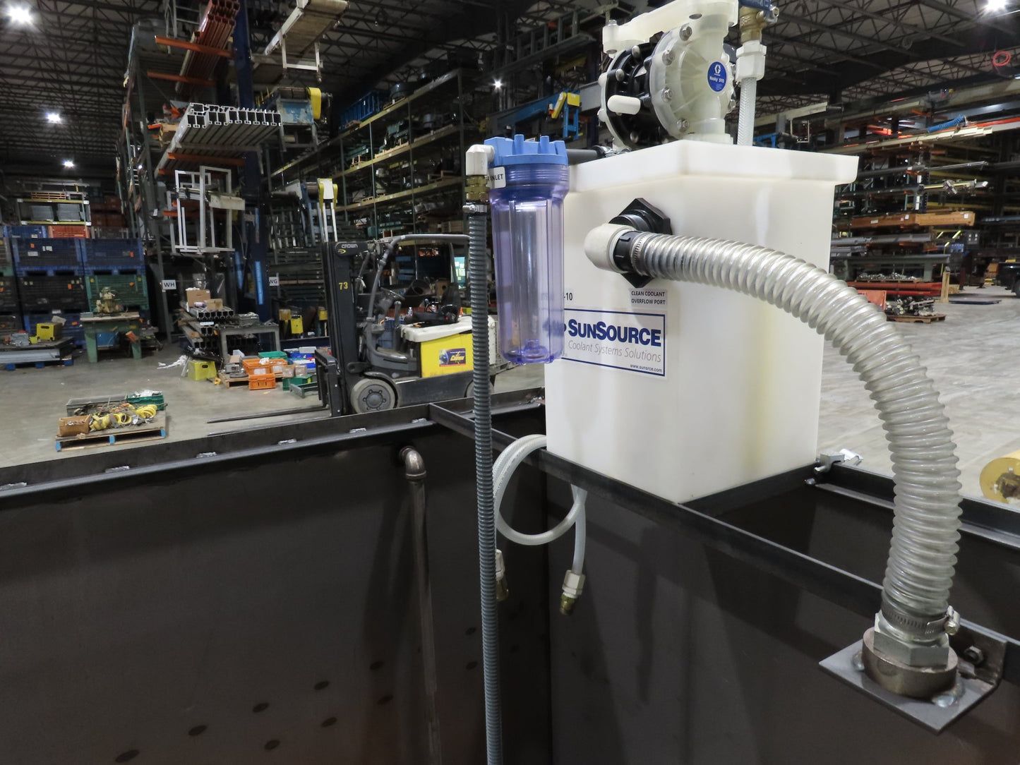 SunCoast STSTO-10 Tramp Oil Separator Coolant Filtration 2 Tank System 2000 Gal