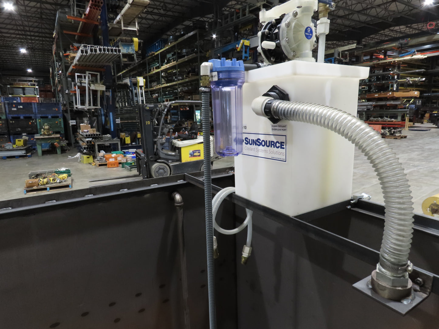 SunCoast STSTO-10 Tramp Oil Separator Coolant Filtration 2 Tank System 2000 Gal