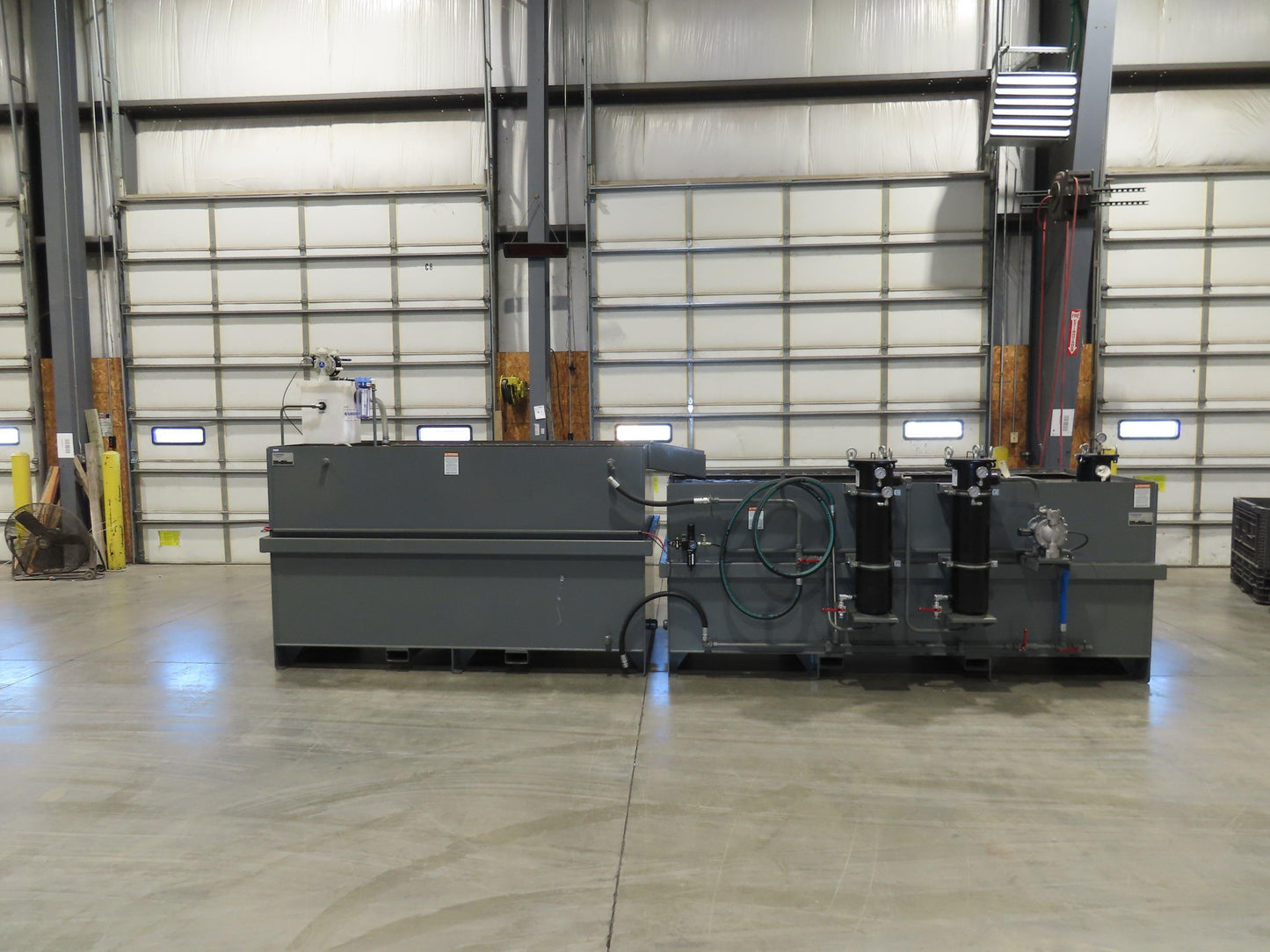 SunCoast STSTO-10 Tramp Oil Separator Coolant Filtration 2 Tank System 2000 Gal