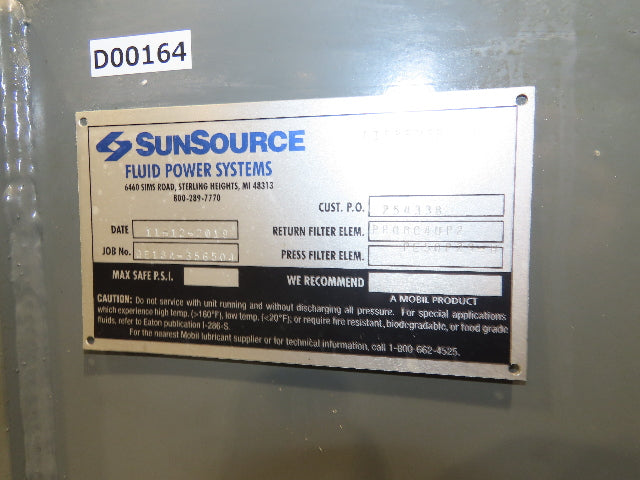 SunCoast STSTO-10 Tramp Oil Separator Coolant Filtration 2 Tank System 2000 Gal