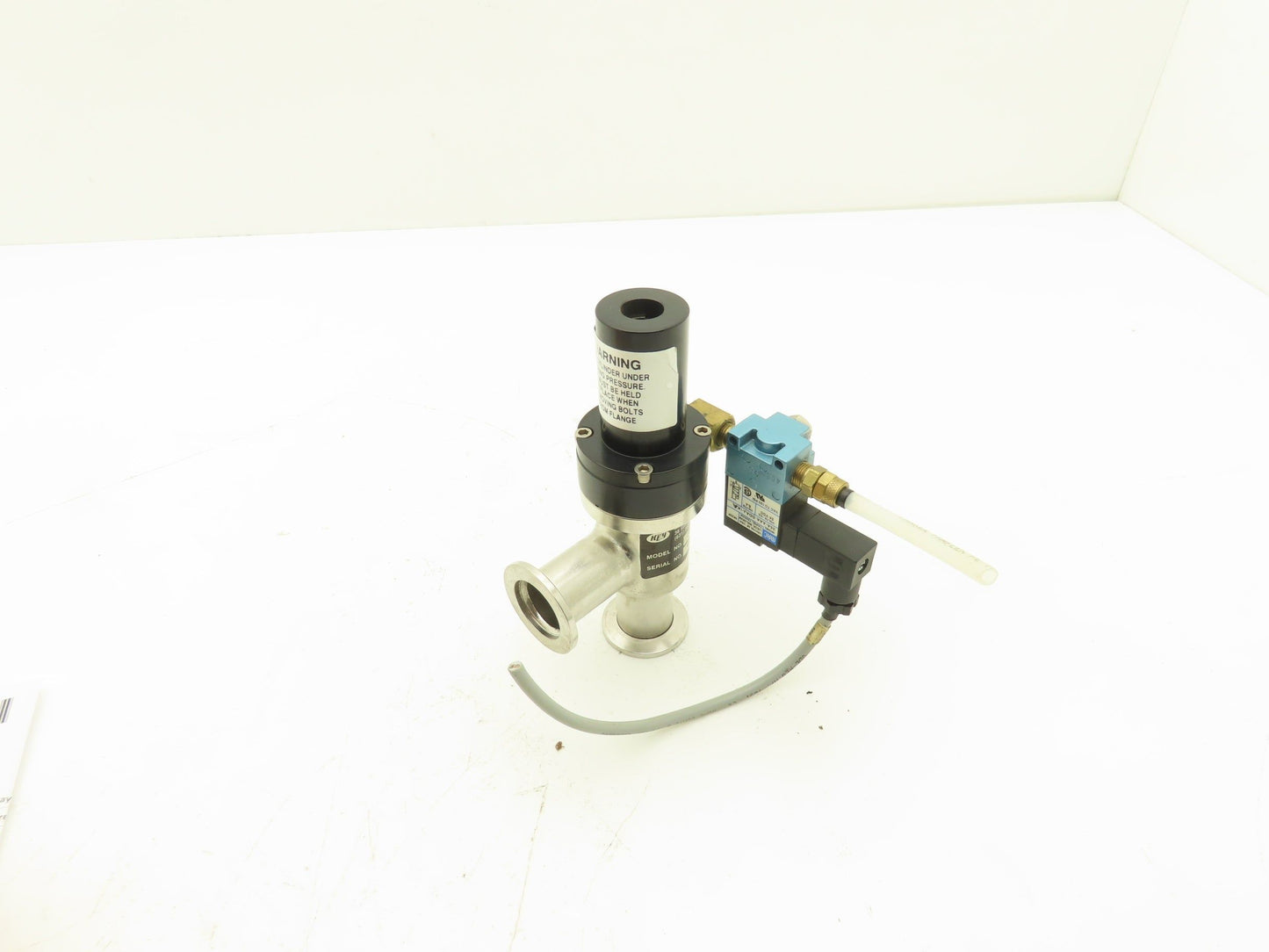 Key High Vacuum Products PSA-100-KN61907 Valve Right Angle Air Solenoid 24VDC