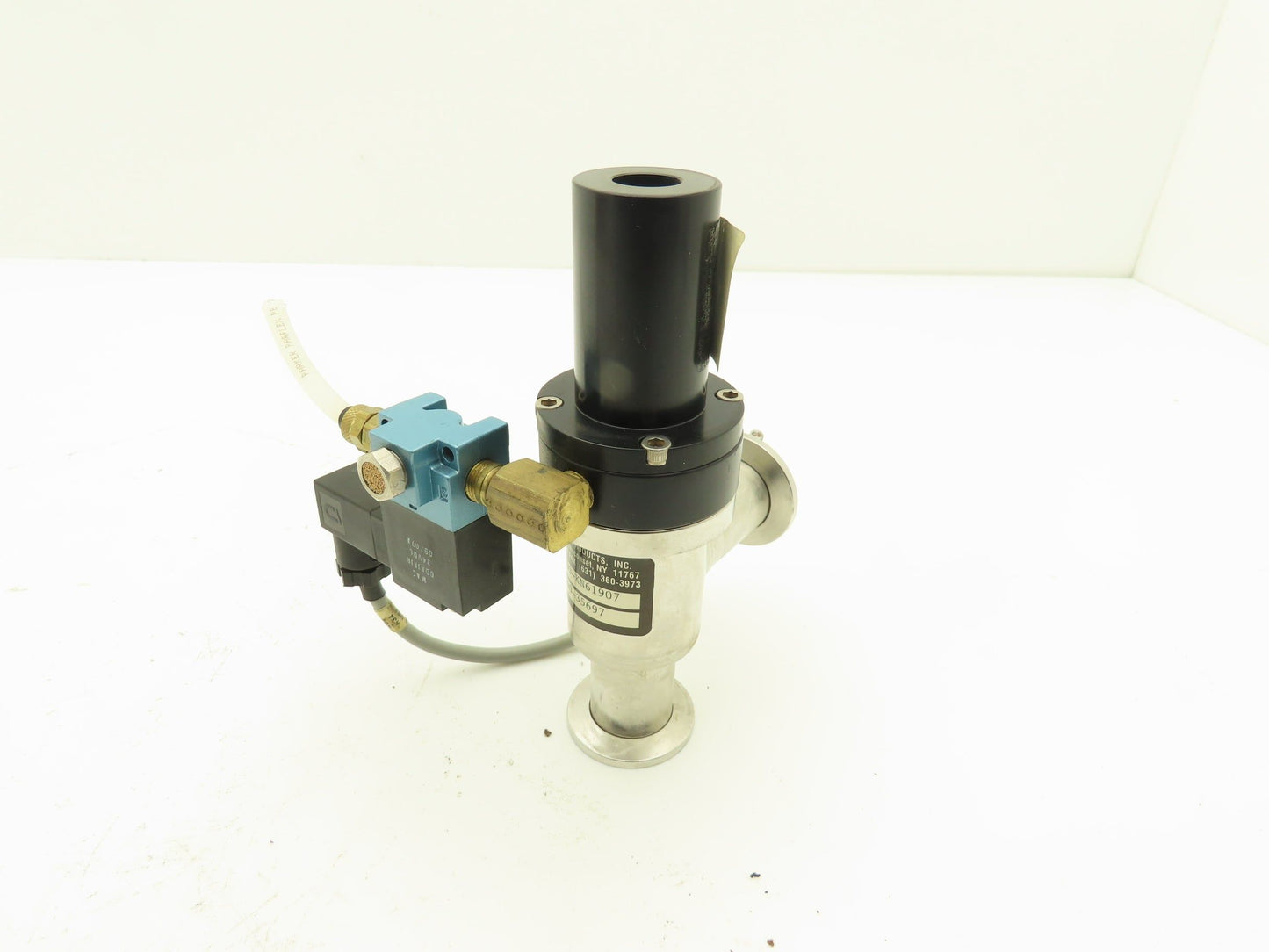 Key High Vacuum Products PSA-100-KN61907 Valve Right Angle Air Solenoid 24VDC