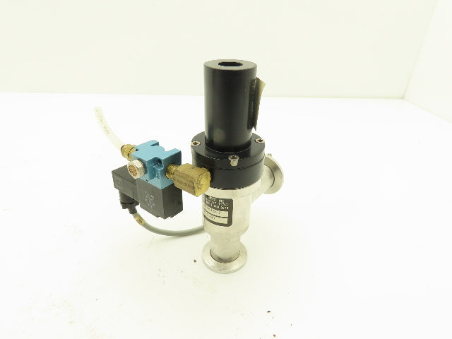 Key High Vacuum Products PSA-100-KN61907 Valve Right Angle Air Solenoid 24VDC