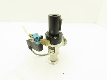 Key High Vacuum Products PSA-100-KN61907 Valve Right Angle Air Solenoid 24VDC